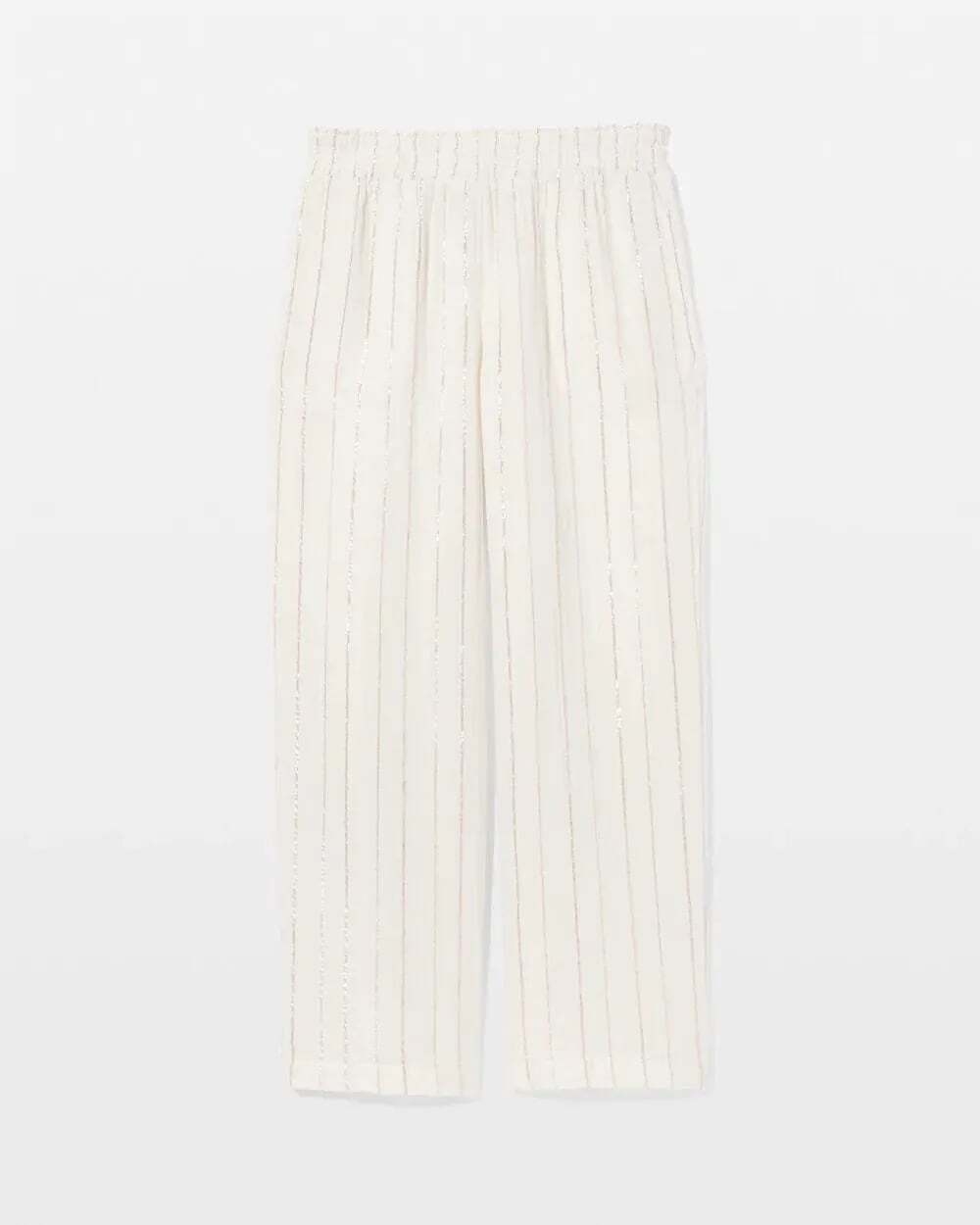 Soma Gauze Stripe Wide Leg Pajama Pants